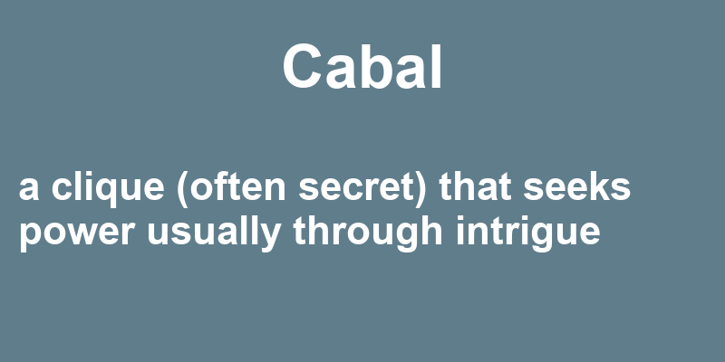 Definition of cabal