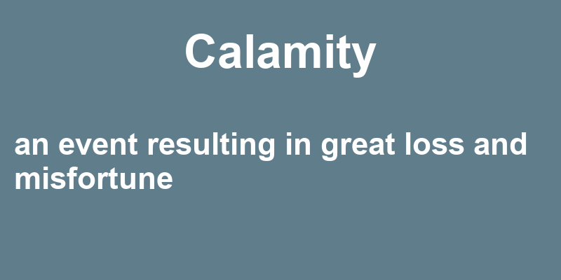 calamity-in-a-sentence-39-real-example-sentences