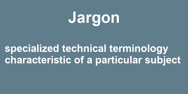 Definition of jargon