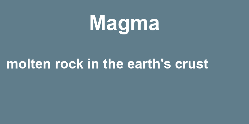 Definition of magma