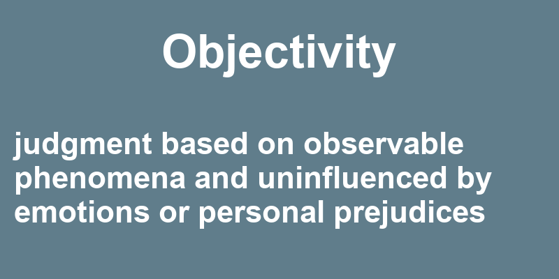 Definition of objectivity