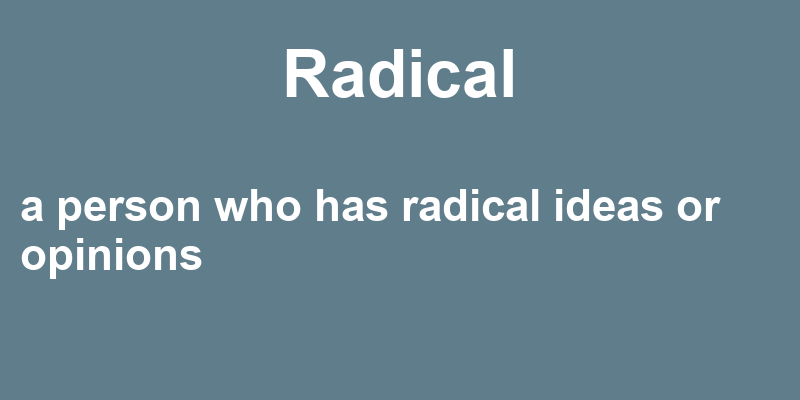 Definition of radical