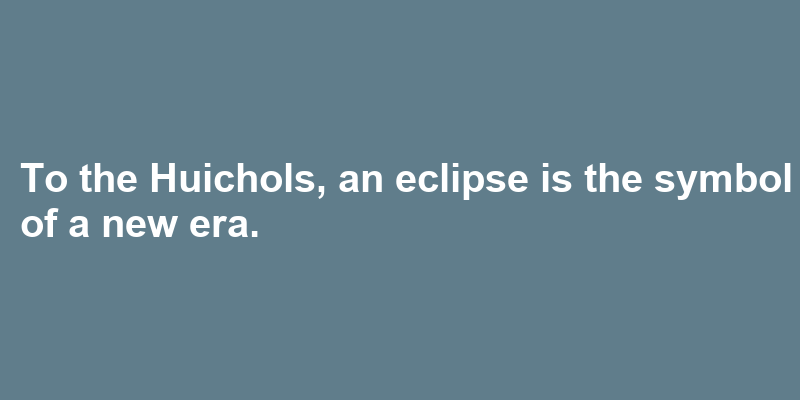 A sentence using eclipse