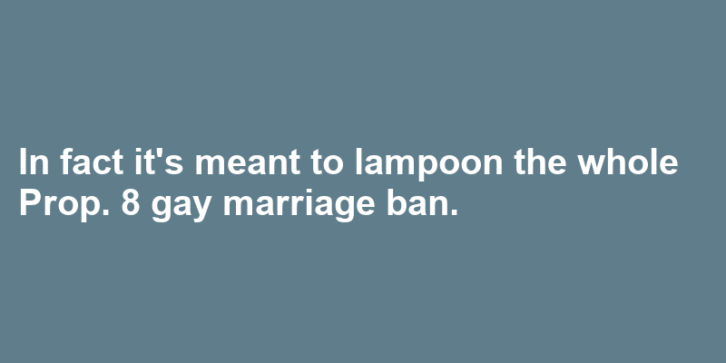 A sentence using lampoon