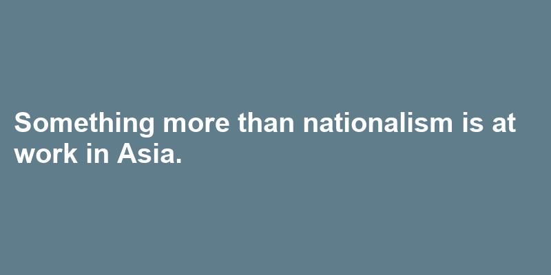 A sentence using nationalism