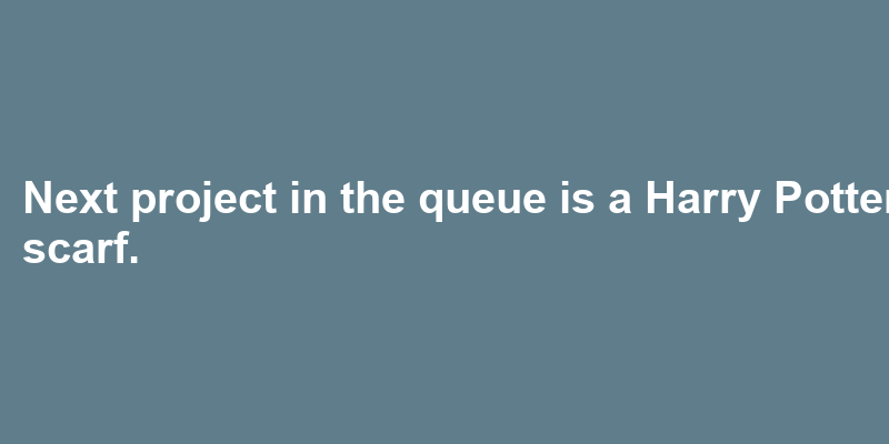 A sentence using queue