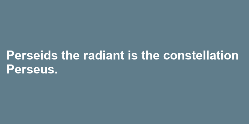 A sentence using radiant