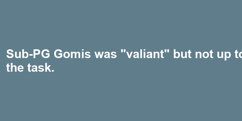 A sentence using valiant
