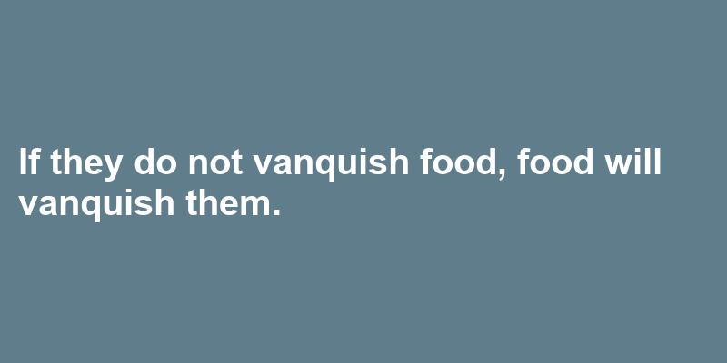 A sentence using vanquish